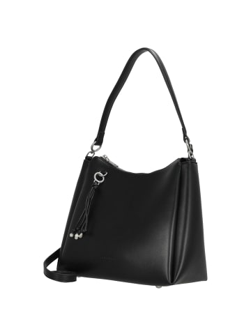 Seidenfelt Sandve Midi Hobo - Schultertasche 31 cm  (black) in schwarz