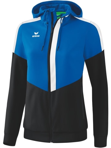 erima Trainingsjacke "Squad Tracktop Jacke Mit Kapuze" in Blau