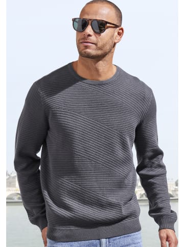 John Devin Strickpullover in anthrazit