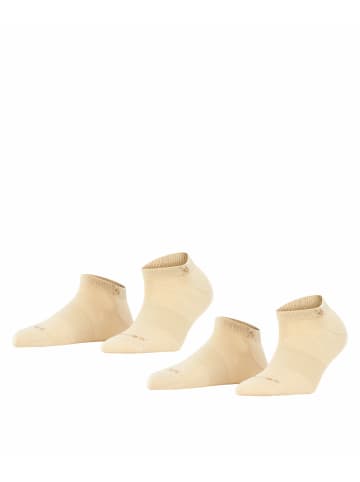 Burlington Sneakersocken Everyday 2-Pack in Sandstone