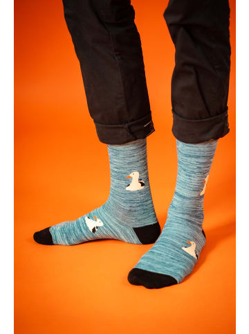 GreenBomb Socken Animal Seagull Swim in Mix