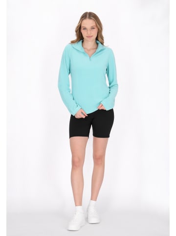 myMO ATHLSR Fleecepullover in Türkis