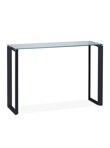 Konsolentisch in Schwarz - (B)110 x (H)75 x (T)35 cm