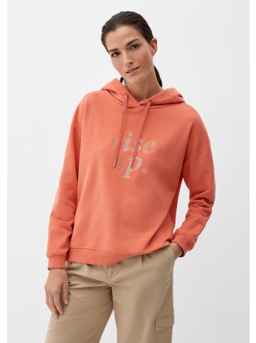 s.Oliver Sweatshirt langarm in Orange