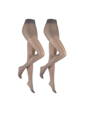 Hudson Feinstrumpfhose Simply 20 To Go 2-Pack hochelastisch in Flanell