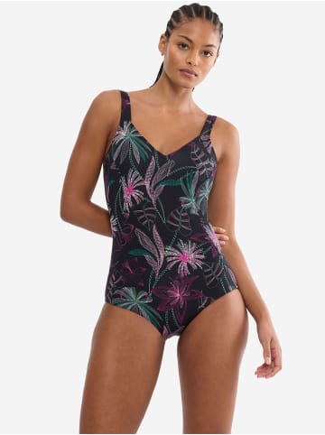 Triumph Badeanzug Red Label Summer Tropics in black combination