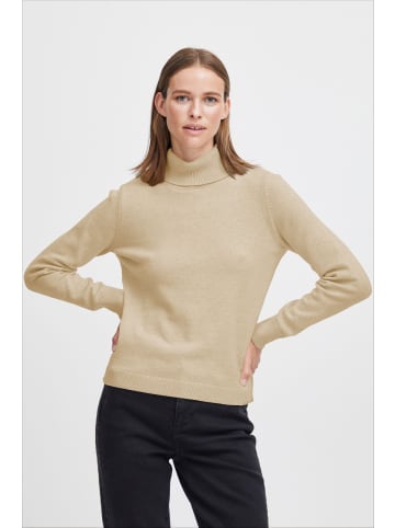 b. young BYMANINA ROLLNECK KNIT Regular fit in Cement Melange
