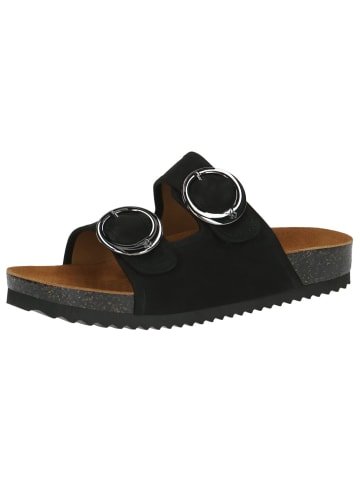 Caprice Pantolette in BLACK NUBUC