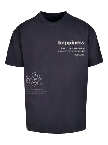 F4NT4STIC Heavy Oversize T-Shirt happiness OVERSIZE TEE in marineblau