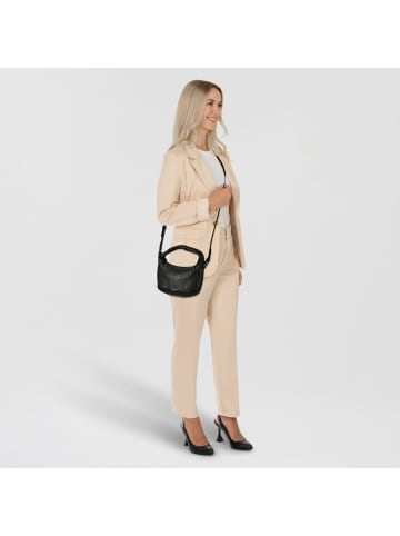 LIEBESKIND BERLIN Farrah Handtasche Leder 19 cm in black