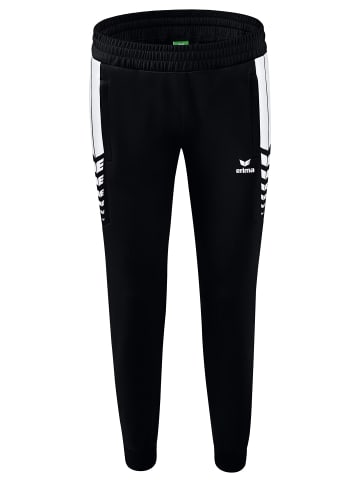 erima Damen Six Wings Trainingshose in schwarz/weiss