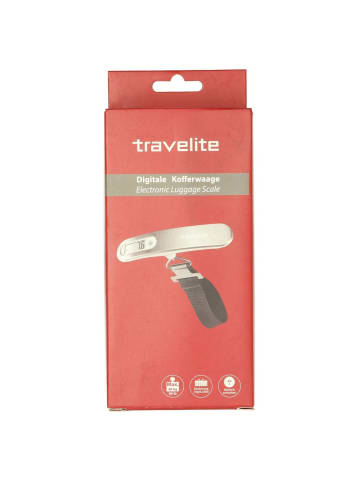 travelite Zubehör Digitale Kofferwaage Alu 15 cm (silver) in silver