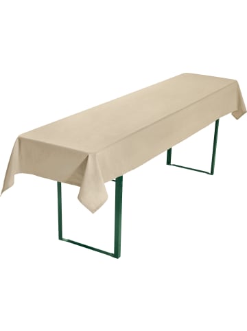 REDBEST Biertisch Tischdecke Seattle in beige