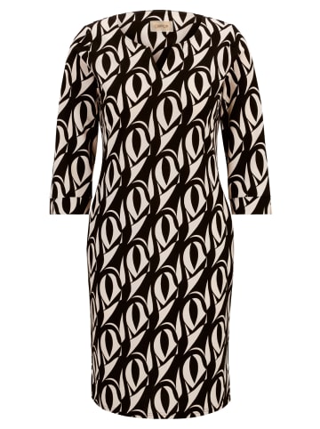 CARTOON Casual-Kleid mit Muster in Weiß/Schwarz