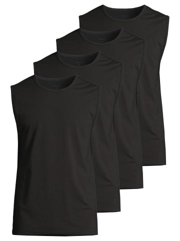 Seidensticker Unterhemd / Tanktop Pur in Schwarz