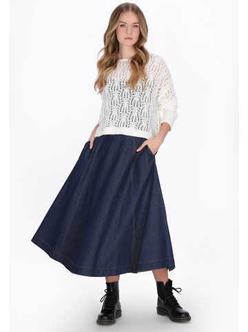 DreiMaster Women Skirt in navy denim