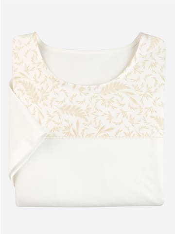 Sieh an! Kurzarm-Shirt in ecru-sand