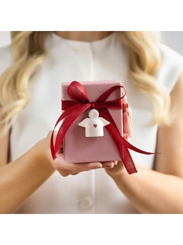 like. by Villeroy & Boch Ornament Sending Love With Love 5 x 3 cm in weiß