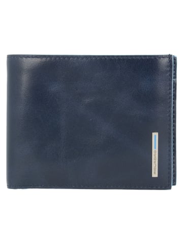 Piquadro Blue Square Geldbörse Leder 12,5 cm in nachtblau