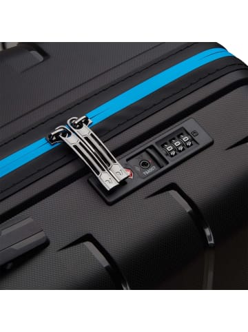 Roncato Skyline 2.0 Neon - 4-Rollen-Kabinentrolley S 55 cm (grey) in schwarz