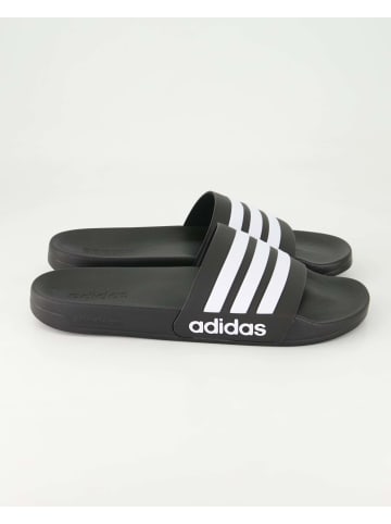 adidas Badeschuhe in Schwarz