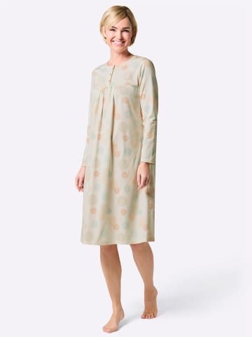WITT WEIDEN Nachthemd in champagner-sand-bedruckt