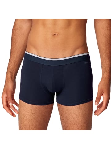 Skiny 3er Pack Trunks Cotton Multipack in Dunkelblau