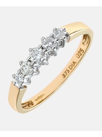 Diamant L'éternel Eternity-Ring aus 375 Gelbgold mit 0.25 Karat Diamant