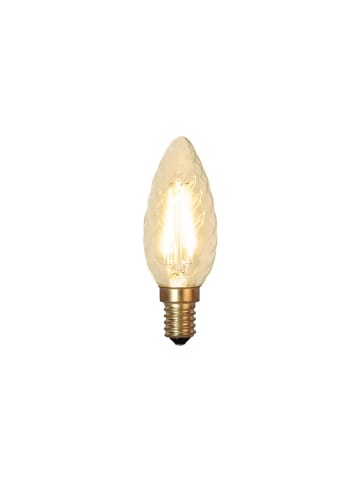 STAR Trading LED-Leuchtmittel ,Soft Glow', E14, Kerze, 1,5W, 120lm, twisted, warmwe