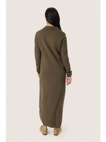 Soaked in Luxury Kleid SLSpina Gerade Passform in Tarmac