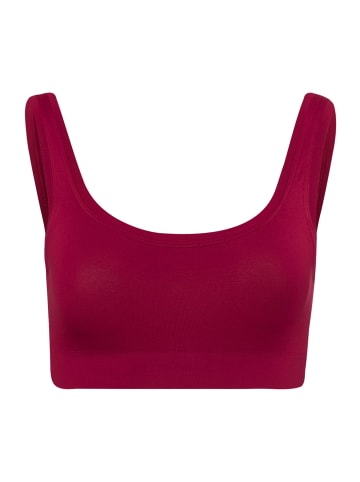 Hanro Bustier Touch Feeling in intense garnet