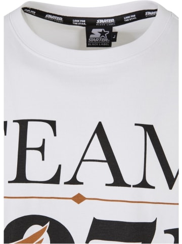 Starter Black Label T-Shirt "Starter Team 1971 Oversize Tee" in Weiß
