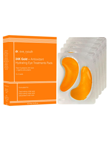 Dr. Eve_Ryouth 24K Gold + Antioxidant Feuchtigkeitsspendende Augenpads