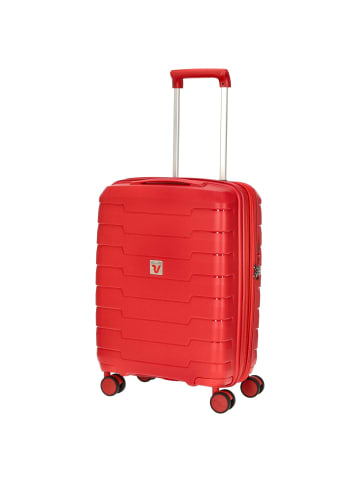 Roncato Skyline - 4-Rollen-Kabinentrolley S 55 cm  erw. USB-Anschluss (ciliegia) in rosso
