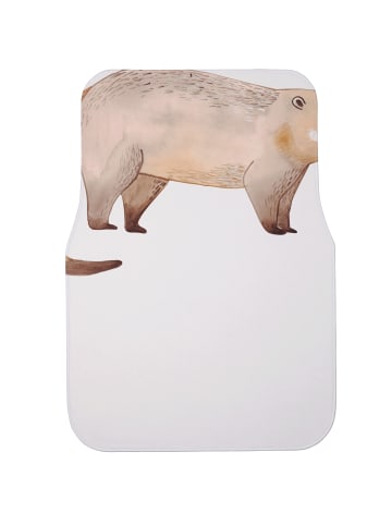 Mr. & Mrs. Panda Automatte Nasenbär ohne Spruch in Schwarz