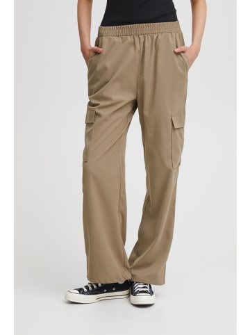 ICHI IXKECIA PA Regular fit in Khaki as cut