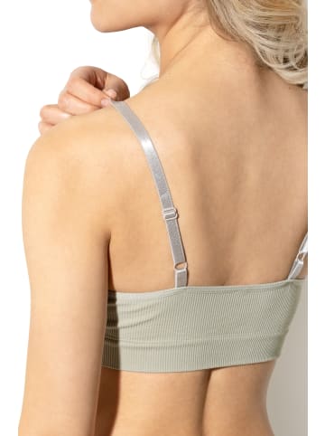 Yenita® Bustier Ribbed Collection - Bra in Khaki