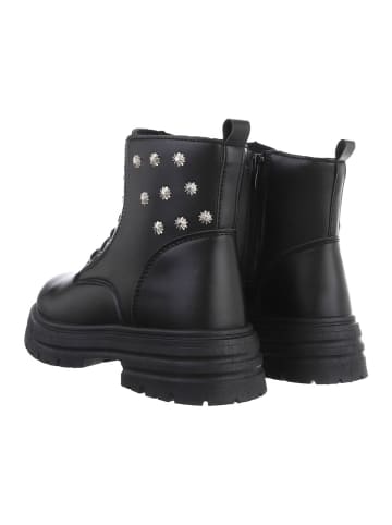 Ital-Design Stiefelette in Schwarz