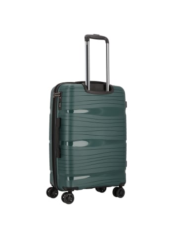 D&N Travel Line 4300 4 Rollen Kofferset 3-teilig dark green