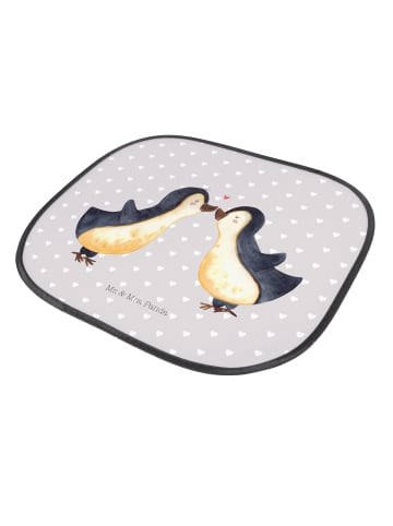 Mr. & Mrs. Panda UV Schutz Auto Pinguin Liebe ohne Spruch in Grau Pastell