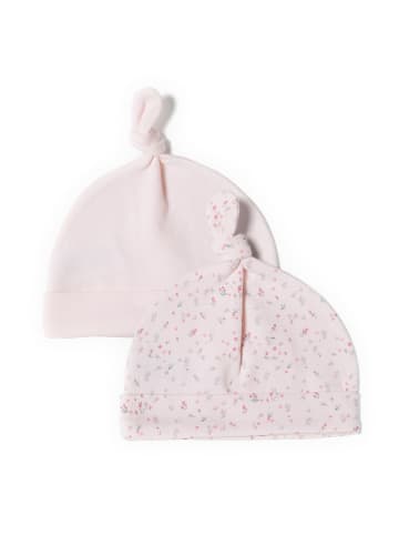 Minoti 2er-Set: Beanies 14babybasic 6 in hellrosa