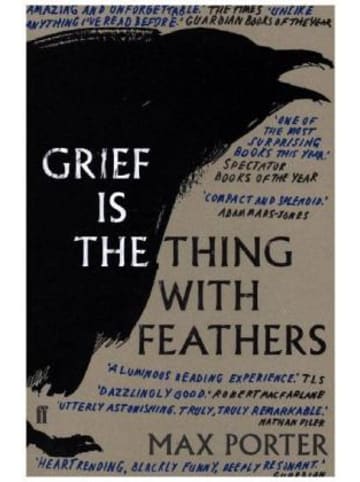 Faber & Faber, London Buch - Grief is the Thing with Feathers