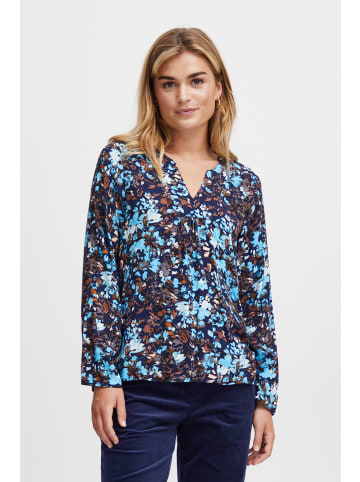 Fransa FRKiki regular fit in Ethereal Blue AOP MA23 02B