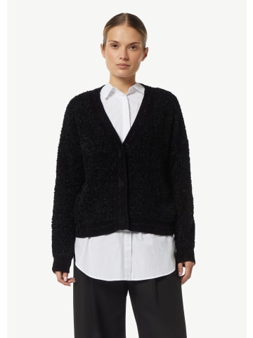 comma Strickjacke langarm in Schwarz