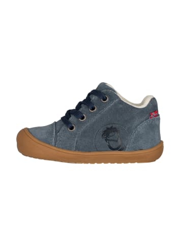 Trollkids Leder-Lauflernschuhe Noresund in mystic blue