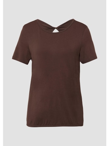 s.Oliver T-Shirt in 8828_mokka