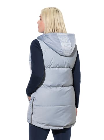 Ulla Popken Weste in sølvgrå