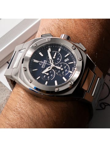 Jaguar Analog-Armbanduhr Jaguar Executive blau groß (ca. 44,5mm)