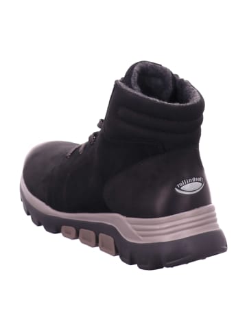 rollingsoft Komfort Stiefeletten in Schwarz