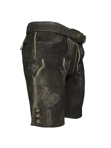 Maddox Country Lederhose Ammersee in braun